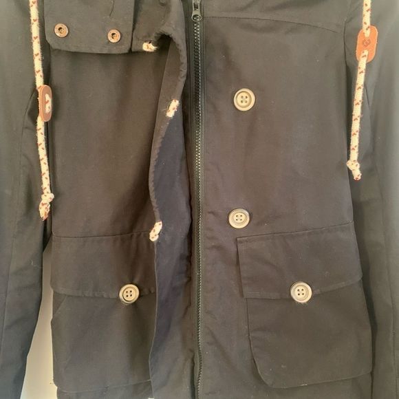 Ragwear | Black Hooded Jacket - Picture 3 of 6